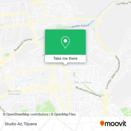 Studio Az map