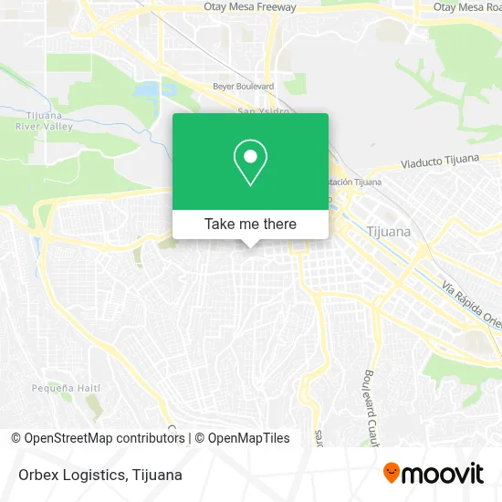Orbex Logistics map