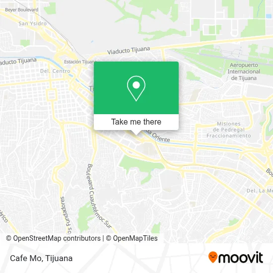 Cafe Mo map
