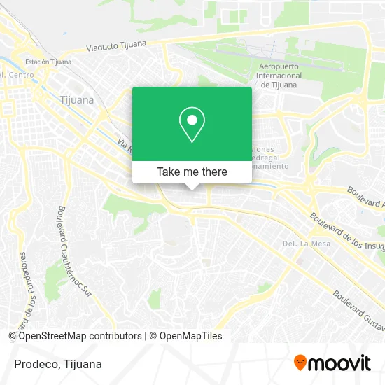 Prodeco map