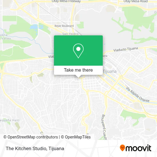 The Kitchen Studio map