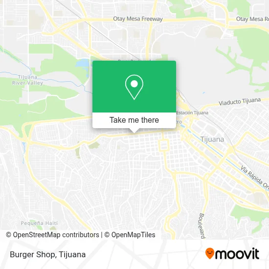 Burger Shop map