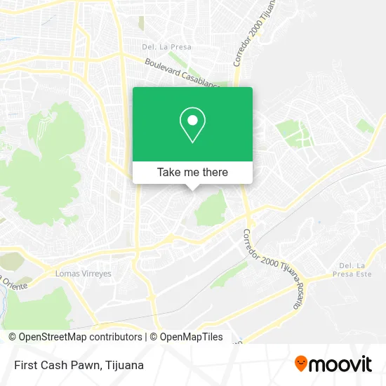 First Cash Pawn map