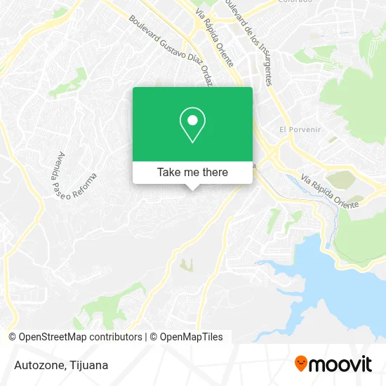 Autozone map