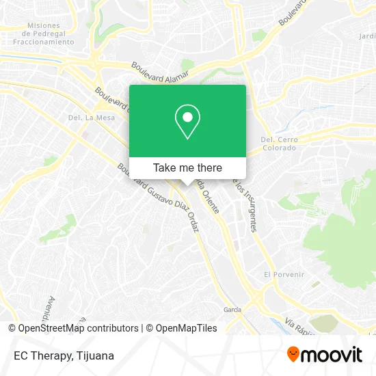 EC Therapy map