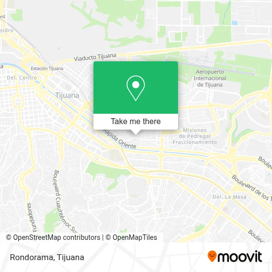 Rondorama map