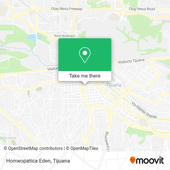 Homeopatica Eden map