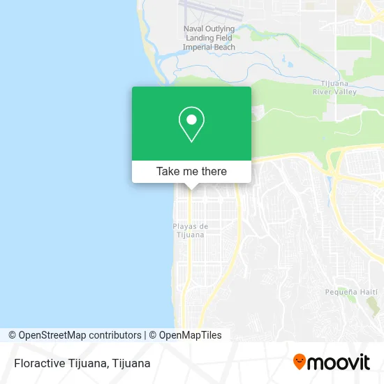 Floractive Tijuana map