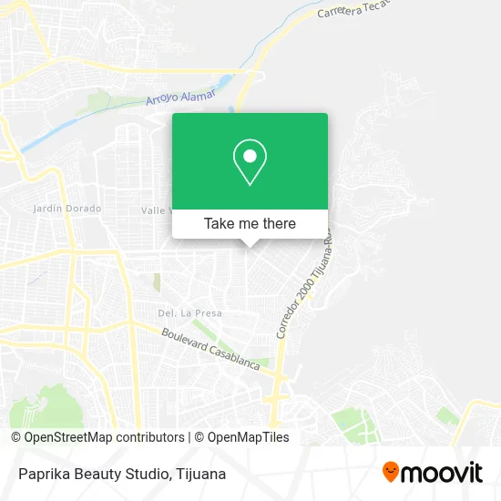 Paprika Beauty Studio map