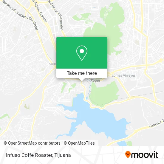 Infuso Coffe Roaster map