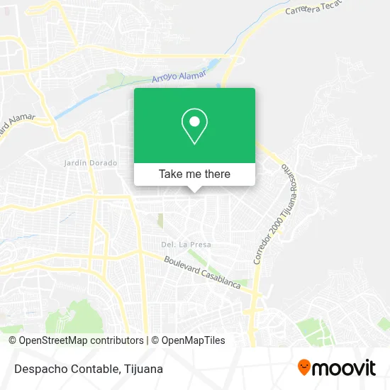 Despacho Contable map