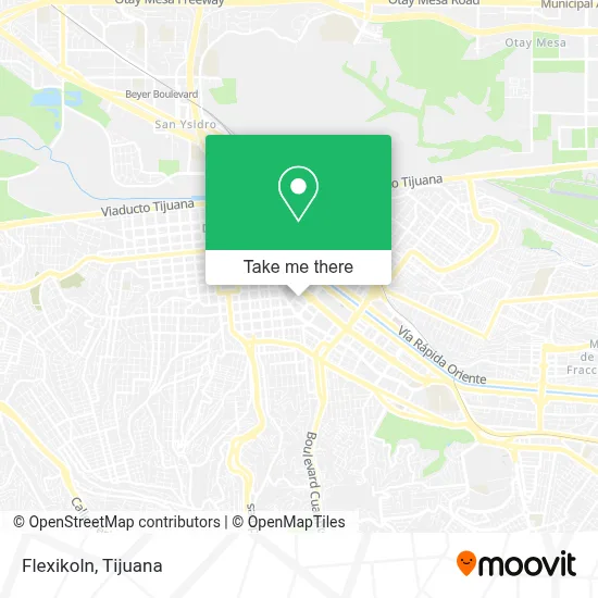 Flexikoln map