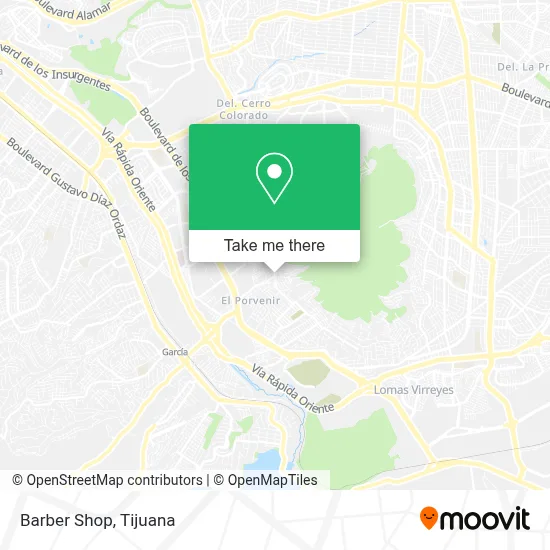 Barber Shop map