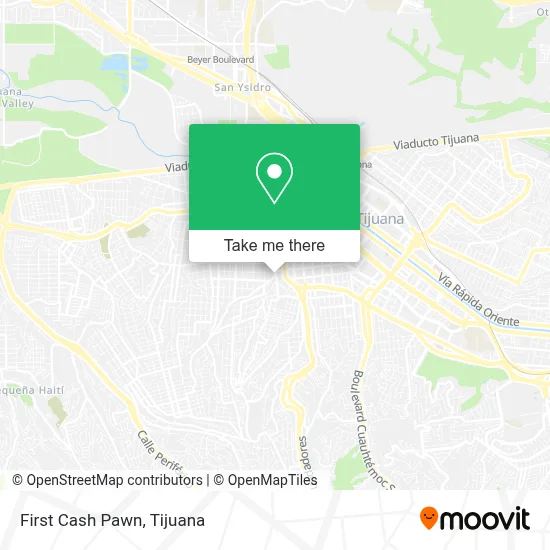 First Cash Pawn map