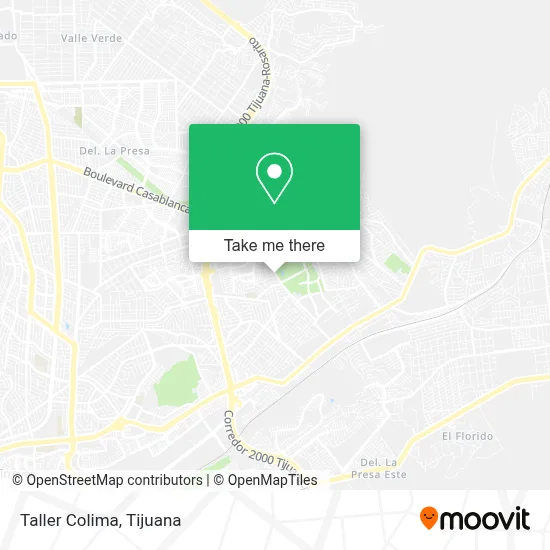 Taller Colima map