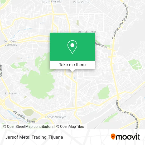 Jarsof Metal Trading map