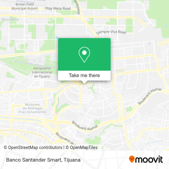 Banco Santander Smart map