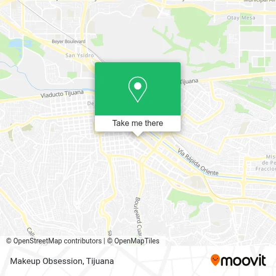 Makeup Obsession map