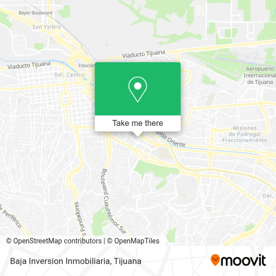 Baja Inversion Inmobiliaria map