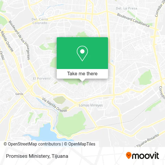 Promises Ministery map