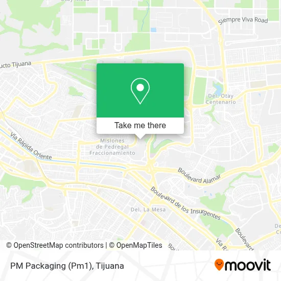 PM Packaging (Pm1) map
