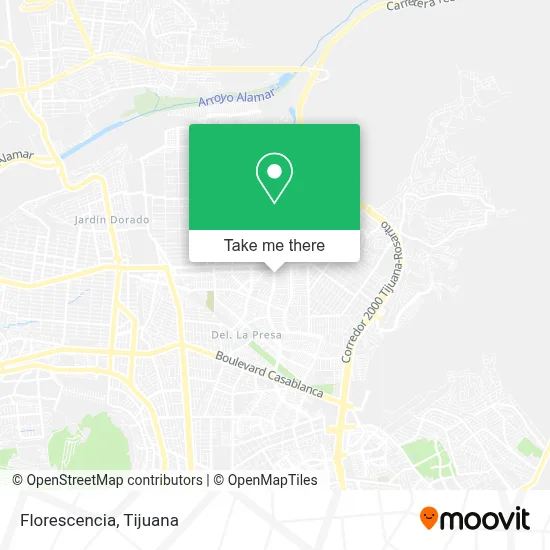 Florescencia map
