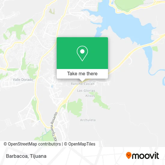 Barbacoa map
