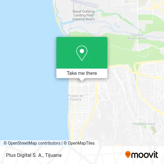 Plus Digital S. A. map