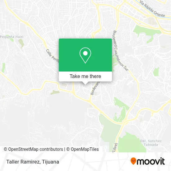 Taller Ramirez map