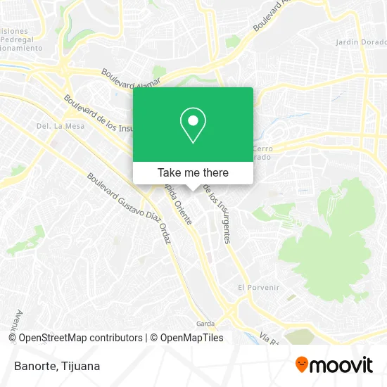Banorte map