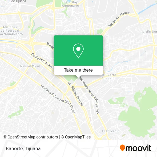 Banorte map