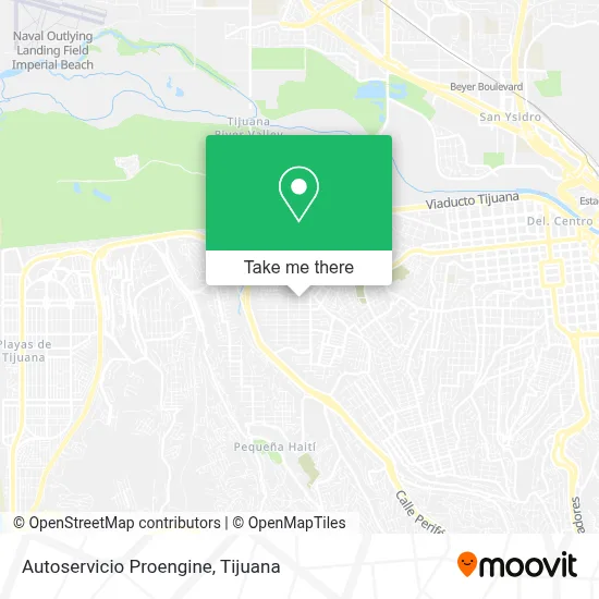 Autoservicio Proengine map