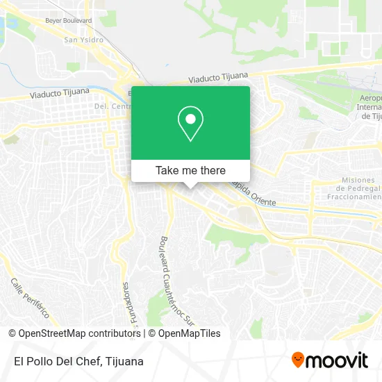 El Pollo Del Chef map