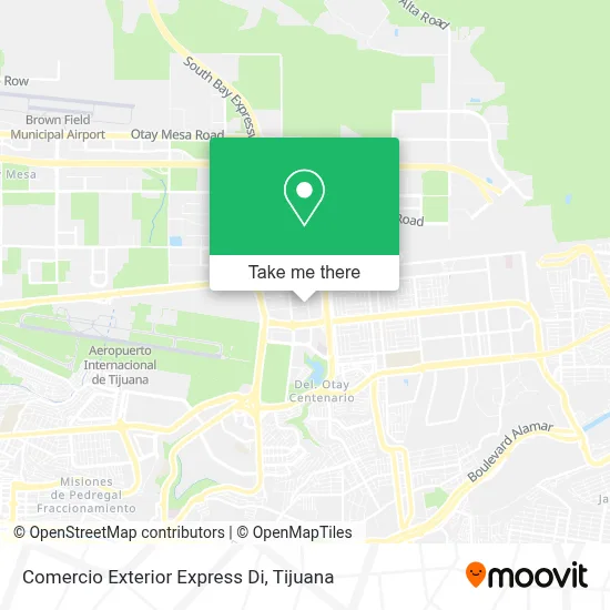 Comercio Exterior Express Di map