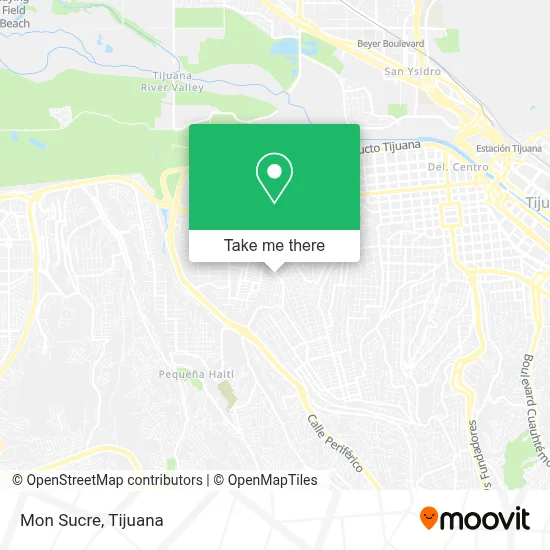 Mon Sucre map