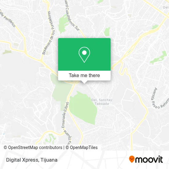 Digital Xpress map