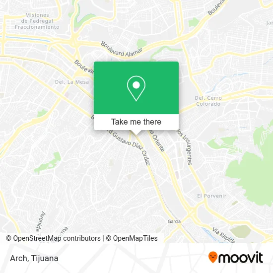Arco map