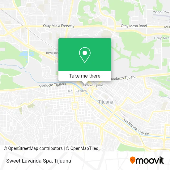 Sweet Lavanda Spa map