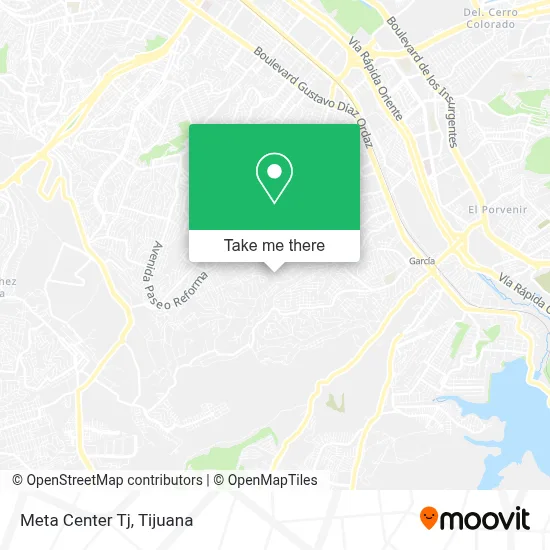 Meta Center Tj map