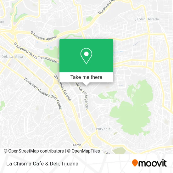 La Chisma Café & Deli map