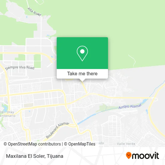 Maxilana El Soler map
