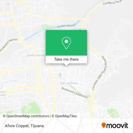Afore Coppel map