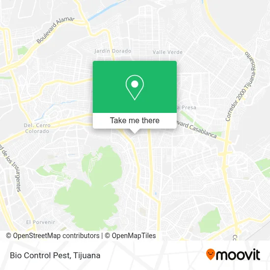 Bio Control Pest map