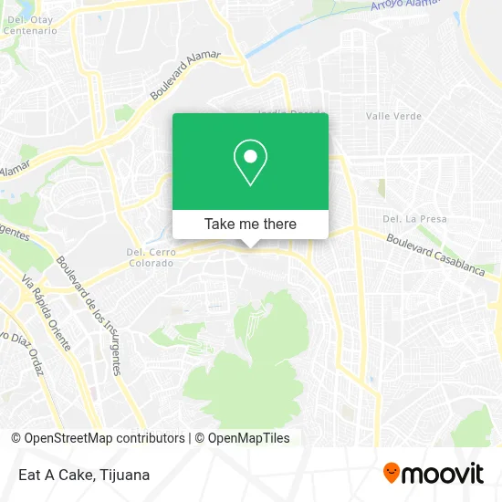 Eat A Cake map