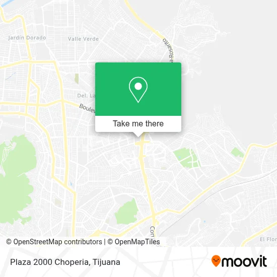 Plaza 2000 Choperia map