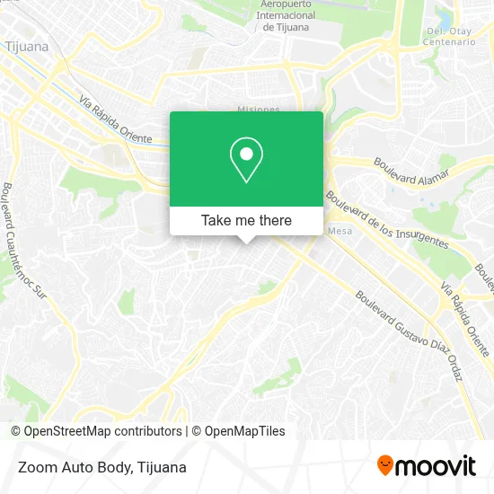Zoom Auto Body map