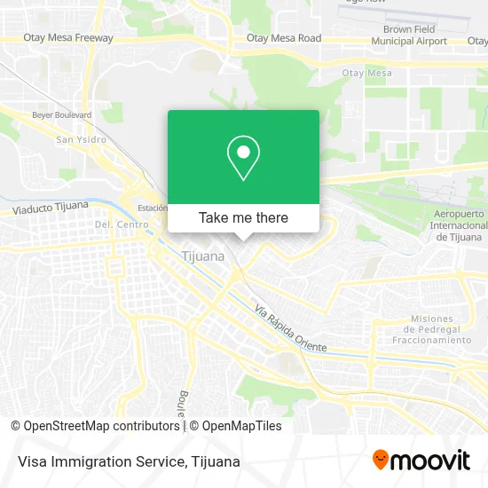 Visa Immigration Service map