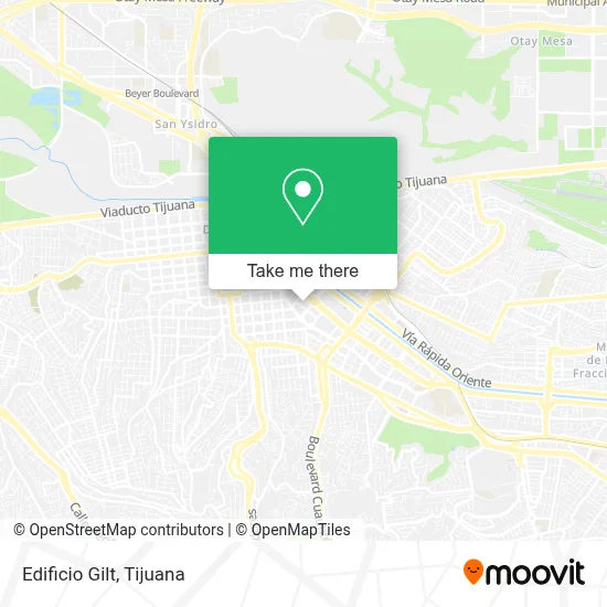 Edificio Gilt map