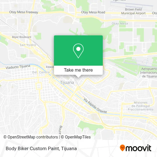 Body Biker Custom Paint map