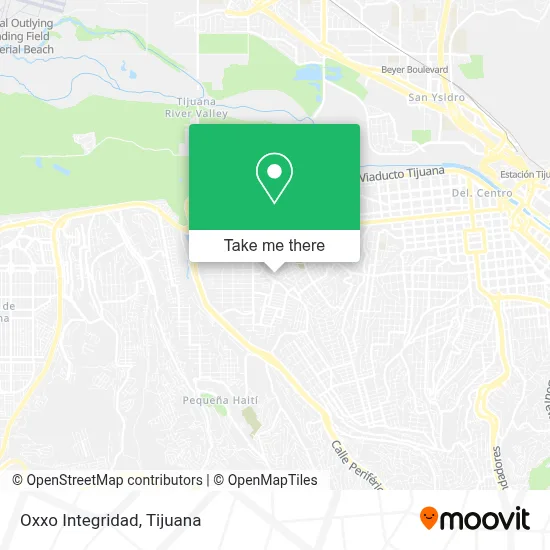 Oxxo Integridad map